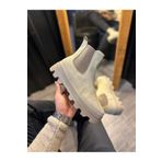 Byshoes Knack Yüksek Taban Chelsea Bot 113 Vizon Süet