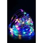 BYSHOME Peri 5 mt Pilli Dekoratif RGB Led Aydınlatma