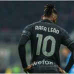 BySportakus A.c Milan 2023/24 Yeni Sezon Rafa Leão Alternatif Forması ( Thırd Shırt) - Siyah
