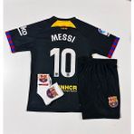Bysportakus F.C B.A.R.C.E.L.O.N.A 2024/25 Yeni Sezon Lionel Messi Konsept Çocuk Forması 4'Lü Set (Armalı) - 6 - 7 Yaş - Siyah