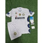 BySportakus Inter 2010 Sezonu Dragon Desenli Ricardo Quaresma Çocuk Forması 4'lü Set - Beyaz - 10 - 11 Yaş