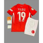 Bysportakus Kenan Yıldız Türkiye Milli Takım Çocuk Forması 4'Lü Set - 7 - 8 Yaş - Kırmızı