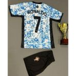 Bysportakus Portekiz 2024-25 Yeni Sezon Cristiano Ronaldo Deplasman Çocuk Forması - 12 - 13 Yaş - Beyaz
