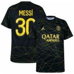 Bysportakus Psg 2022/23 Sezonu Jordan Lionel Messi Alternatif Forması - Standart - Siyah