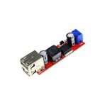 BYTEKNİK Çift Usb Çıkışlı 9v / 12v / 24v / 36v - 5v Dönüştürücü Dc 3a -220-
