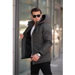 ByTrend İçi Kürk Astarlı Su Geçirmez Mont&kaban&parka Bl 1583