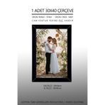 Bytwo 1 Adet 30x40 Çerçeve - A3 Siyah Çerçeve - Mdf Çerçeve