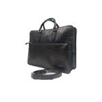 Byz - 1213 Laptop&evrak Çantası Hakiki Deri Kahve/siyah 41CM/31CM/10CM