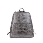 BYZ -222 Kroko Gri Sırt Çantası 34x30x12