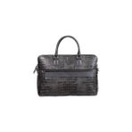 Byz - 243 KROKO GRİ 41X28X5cm Suni Deri Evrak Çantası - Koyu Gri