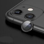 Bzontech Apple iPhone 12 ile Uyumlu Mercek Lens Kamera Koruyucu SİYAH