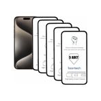 Bzontech Apple iPhone 15 Pro Max Uyumlu İle Ekran Koruyucu Tam Kaplayan 5li Set