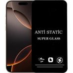 Bzontech Apple iPhone 16 Pro Max Anti Statik Ekran Koruyucu Toz Tutmayan Kırılmaz Cam