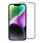 Bzontech iPhone 14 Plus ile Uyumlu Ekran Koruyucu 9D Tam Kaplayan Kavisli