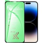 Bzontech iPhone 14 Pro Max Ekran Koruyucu 9d Seramik Nano Tam Kaplayan Kavisli