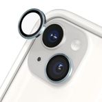 Bzontech iPhone 15/15 Plus ile Uyumlu Mercek Lens Kamera Koruyucu MAVİ
