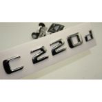 C 220d Bagaj Krom Metal 3m 3d Yazı Logo