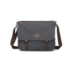 C-Active Askılı Postacı Tipi Dosya Çantası Kanvas Kumaş C Active 1317 Siyah