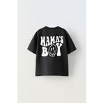 c.c.l. coccolin kids baby clup Erkek Çocuk Oversize Mama's Boy Anne Oğul Baskılı Tişört T-Shirt