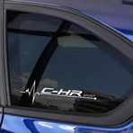 C-HR Yan Cam Sticker Oto Kapı Çıkartma Tuning oto 20 cm x 7 cm yazı 498