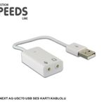 C.Speeds Lıne Ag-Usc70 7.1 Usb Ses Kartı