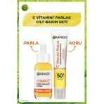 C Vitamin Serum (Niasinamid + Salisilik Asit) + Işıltılı Doku Güneş Koruyucu Krem 50Spf Uv Ua