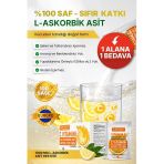 C Vitamini %100 Saf Askorbik Asit (L-Askorbik Asit) Saşe Form 1 Alana 1 Bedava