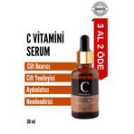 C Vitamini Cilt Bakım Serumu Aydınlatıcı Ve Ton Eşitleyici Hyaluronic Acid Içeren Serum 30 ml CS02