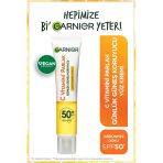 C Vitamini Gunluk Gunes Koruyucu Fluid Yuz Kremi Gorunmez Doku Spf50 40Ml