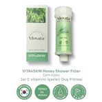 C Vitaminli ve Ballı Duş Filtresi - Çam Ağacı Kokulu (Yeşil)