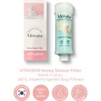 C Vitaminli ve Ballı Vita4Skin Duş Filtresi Pembe Renkli Tek Parça Plastik Malzeme