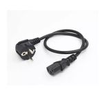 C13 Power Kablo Kasa Monitör Ekran Power Güç Kablosu - 0.5 mt
