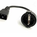 C20 schuko Ups Priz Çevirici Kablo 30 cm