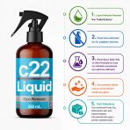 C22 Lıquıd - 250 Ml Sıvı Bazlı (Protez Saç Bant Sökücüsü Temizleyicisi)