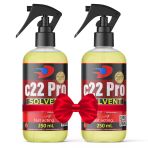 C22 Pro - Protez Saç Bant Sökücüsü Temizleyicisi - 2 X 250 Ml (C22 Alkol Bazlı)