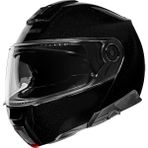 C5 Glossy Black Çene Açılır Motosiklet Kaskı 55 (S)