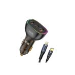 C507 80W 2xpd 30+20W Type-C To Lightning USB Araç Içi Şarj Aleti