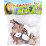C5861-050-9 Pvc Vahşi Hayvan Seti -Asya Oyuncak - belirtilmemiş