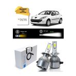 C6 Led Peugeot 206 Uyumlu Kısa Far Led Xenon Şimşek Etkili 2003 Ve Üzeri