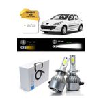 C6 Led Peugeot 206 Uzun Far Led Xenon Şimşek Etkili 2003 Ve Üzeri Uyumlu