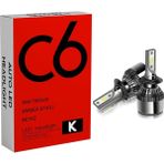 C6 LED XENON 2 Adet H7 Led Xenon 38W 7800LM 6500K Far Ampülü seri =P-P-XEN