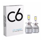 C6 Led Zenon H7 Led Xenon 48 Watt 10800lm 6000k Far Ampülü Led Işık Beyaz Renk Işık