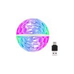 C9 Sese Duyarlı RGB Ledli 360 Derece Type-C Mini Disko Işığı