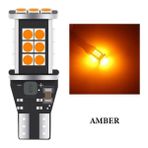 C9 T15 24 LED Universal Turuncu Renk Park Geri Vites Ampulü