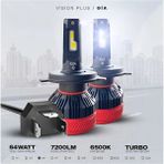 C9 Vision Plus Gia Csp Led Xenon Far Ampulü 64W 7200 Lm - 125