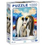 CA Games 1000 Parça Penguen Ailesi Puzzle