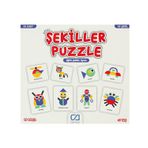 CA Games 19 Parça Şekiller Puzzle