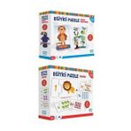 CA Games 5028-5031 2'li Eğitici Puzzle SetI