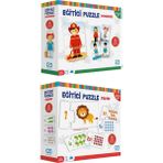 CA Games 5030-5031 2'li Eğitici Puzzle SetI