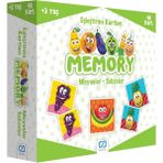 Ca Games Meyveler-Sebzeler Temalı 48 Kartlı Eğitici Memory Çocuk Eşleştirme Hafıza Oyun Kartları